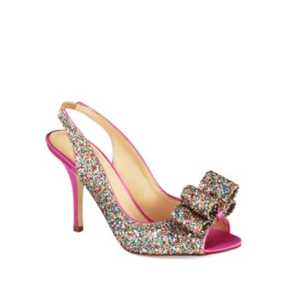 kate spade Shoes - Kate Spade glitter pumps